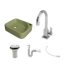 Kit Cuba Ro36 Cross Com Torneira Luxo E Válvula Metal Com Sif