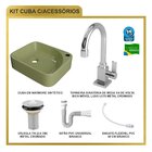 Kit Cuba Ro36 Cross Com Torneira Luxo E Válvula Metal Com Sif