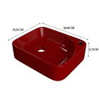 Kit Cuba Ro36 Cross Com Torneira Luxo E Válvula Metal Vermelho