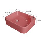 Kit Cuba Ro36 Cross Com Torneira Luxo Rosa