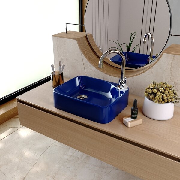 Kit Cuba Ro36 Cross Com Válvula Botão Azul Escuro