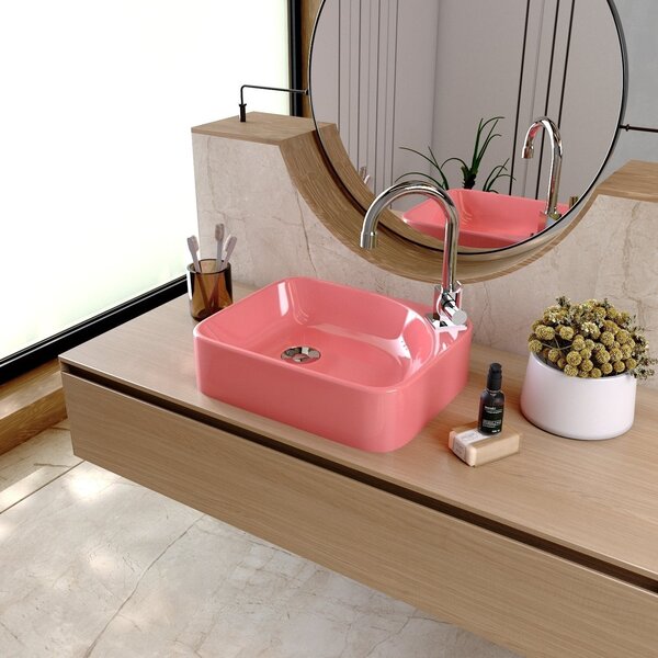 Kit Cuba Ro36 Cross Com Válvula Botão Rosa