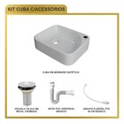 Kit Cuba Ro36 Cross Com Válvula Metal E Sifão Com Flexível Br