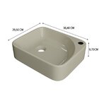 Kit Cuba Ro36 Roma Com Torneira 1198 E Válvula Botão Bege