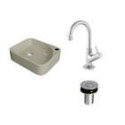 Kit Cuba Ro36 Roma Com Torneira 1198 E Válvula Botão Bege