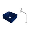 Kit Cuba Rt30 Riviera Com Torneira Link 1062 Azul Escuro