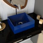 Kit Cuba Rt30 Riviera Com Torneira Link 1062 Azul Escuro