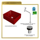 Kit Cuba Rt30 Riviera Com Torneira Link 1062 E Válvula Botão
