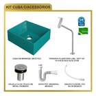 Kit Cuba Rt30 Riviera Com Torneira Link 1062 E Válvula Botão