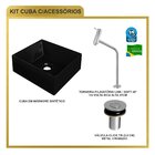 Kit Cuba Rt30 Riviera Com Torneira Link 1062 E Válvula Botão
