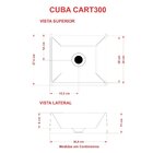 Kit Cuba Rt30 Riviera Com Torneira Link 1062 E Válvula Metal