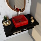 Kit Cuba Rt30 Riviera Com Válvula Metal Vermelho