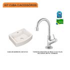Kit Cuba Rt41 C/torneira 1198 Metal 1/4 Volta