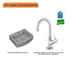 Kit Cuba Rt41 C/torneira 1198 Metal 1/4 Volta