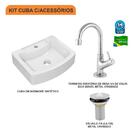 Kit Cuba Rt41 C/torneira 1198 Metal + Válvula 1'' (2,6cm)