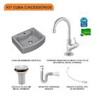 Kit Cuba Rt41 C/torneira 1198 Metal + Válvula 1'' (2,6cm) + S