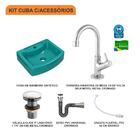 Kit Cuba Rt41 C/torneira 1198 Metal + Válvula Click 1 1/2'' (