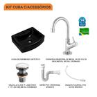 Kit Cuba Rt41 C/torneira 1198 Metal + Válvula Click 1 1/2'' (