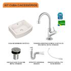 Kit Cuba Rt41 C/torneira 1198 Metal + Válvula Click 1''b (2,6