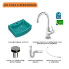 Kit Cuba Rt41 C/torneira 1198 Metal + Válvula Click 1''b (2,6