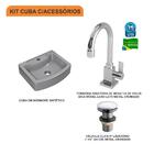 Kit Cuba Rt41 C/torneira Luxo 1195 + Válvula Click 1 1/2'' (0