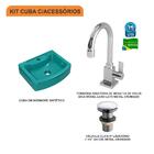 Kit Cuba Rt41 C/torneira Luxo 1195 + Válvula Click 1 1/2'' (0