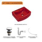 Kit Cuba Rt41 C/válvula Click 1 1/2'' (04cm) + Sifão Pvc + Fl