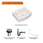 Kit Cuba Rt41 C/válvula Click 1''b (2,6cm) + Sifão Cromado +