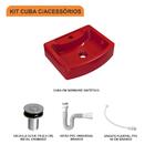 Kit Cuba Rt41 C/válvula Click 1''b (2,6cm) + Sifão Pvc + Flex