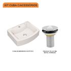 Kit Cuba Rt41 C/válvula Metal 1'' (2,6cm)