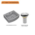 Kit Cuba Rt41 C/válvula Metal 1'' (2,6cm)