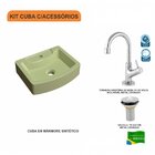 Kit Cuba Rt41 Com Torneira 1198 Metal E Válvula 1 Polegada Co