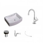 Kit Cuba Rt41 Com Torneira 1198 Metal E Válvula Click 1 Poleg