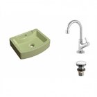 Kit Cuba Rt41 Com Torneira 1198 Metal E Válvula Click 1 Poleg