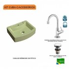Kit Cuba Rt41 Com Torneira 1198 Metal E Válvula Click 1 Poleg