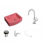 Kit Cuba Rt41 Com Torneira 1198 Metal E Válvula Click 1 Poleg