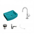 Kit Cuba Rt41 Com Torneira 1198 Metal E Válvula Click 1 Poleg