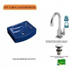 Kit Cuba Rt41 Com Torneira Luxo 1195 E Válvula Click 1 Polega