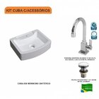 Kit Cuba Rt41 Com Torneira Luxo 1195 E Válvula Click 1 Polega