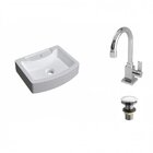 Kit Cuba Rt41 Com Torneira Luxo 1195 E Válvula Click 1 Polega