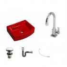 Kit Cuba Rt41 Com Torneira Luxo 1195 Metal E Válvula Click 1