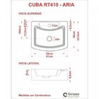Kit Cuba Rt41 Com Torneira Luxo 1195 Metal E Válvula Click 1