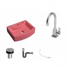 Kit Cuba Rt41 Com Torneira Luxo 1195 Metal E Válvula Click 1