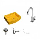 Kit Cuba Rt41 Com Torneira Luxo 1195 Metal E Válvula Click 1