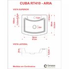 Kit Cuba Rt41 Com Válvula Click 1 Polegada G Compace Bege