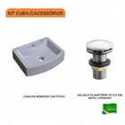Kit Cuba Rt41 Com Válvula Click 1 Polegada G Compace Cinza