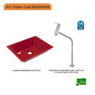 Kit Cuba Rt45 C/torneira Link 1062 Metal 1/4 Volta
