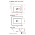 Kit Cuba Rt45 C/torneira Link 1062 Metal 1/4 Volta