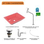 Kit Cuba Rt45 C/torneira Link 1062 Metal + Válvula Click 1''g