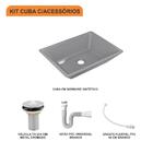 Kit Cuba Rt45 C/válvula 1'' (2,6cm) + Sifão Pvc + Flexível